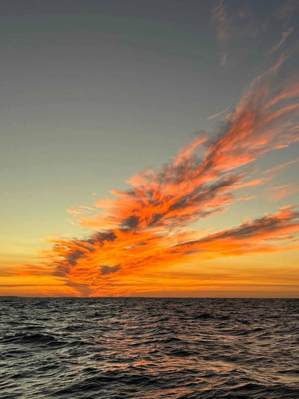 Sunset on the water